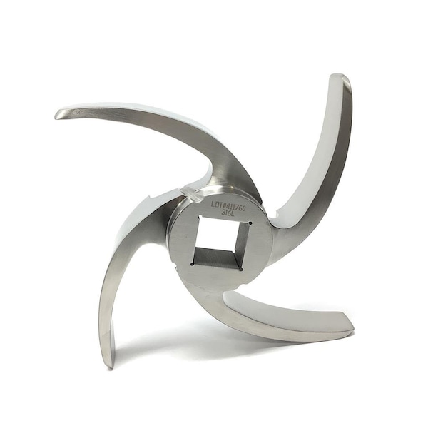 C218 Impeller (S218-02C-316L, 316L); Waukesha Cherry-Burrell Part# 60029